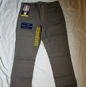 Super stretch green jeggings